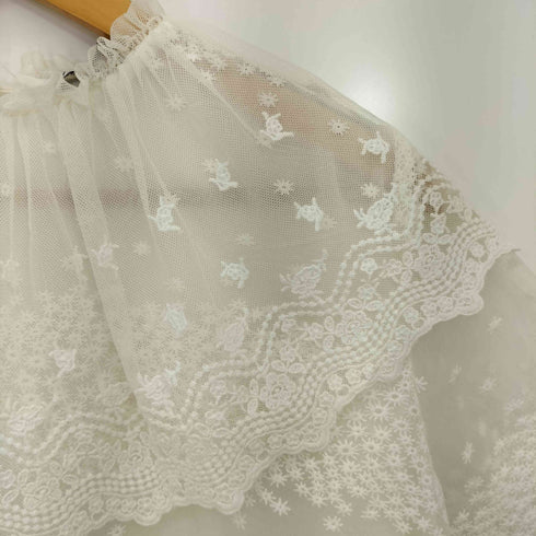 ザラ ZARA シースルー 花柄ブラウス レディース import:S