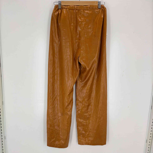 ロクビューティーアンドユースユナイテッドアローズ 6 BEAUTY & YOUTH UNITED ARROWS 25SS ポリエステル サテン パンツ レディース JPN:38