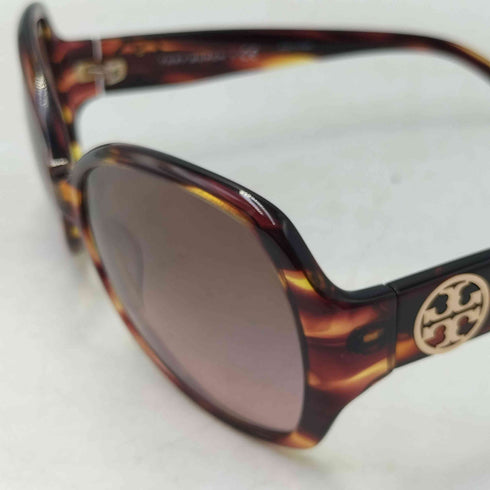 トリーバーチ TORY BURCH サイドロゴ バタフライフレーム 総柄 サングラス レディース 58□15 130 2N