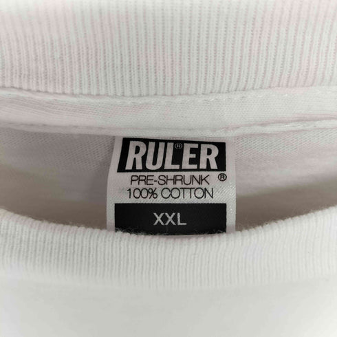ルーラー RULER 両面プリントS/S TEE メンズ JPN:XXL