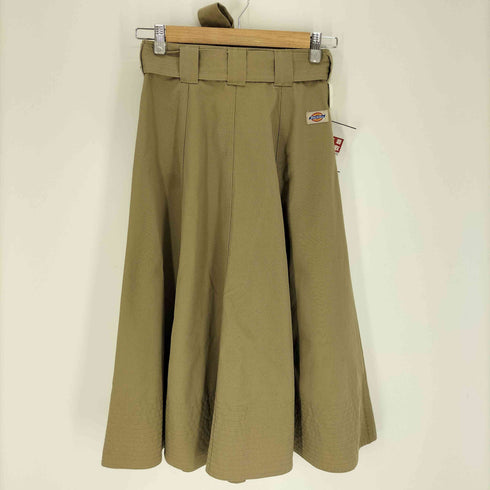 ビーミングバイビームス B:MING by BEAMS 17AW 別注 リボン チノ フレア スカート 65/35 ポリ コットン レディース JPN:S