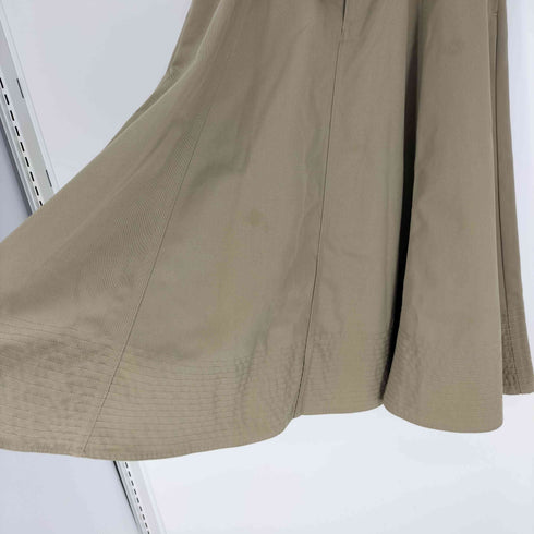 ビーミングバイビームス B:MING by BEAMS 17AW 別注 リボン チノ フレア スカート 65/35 ポリ コットン レディース JPN:S