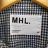 エムエイチエル MHL. ギンガムチェック開襟半袖シャツ メンズ S