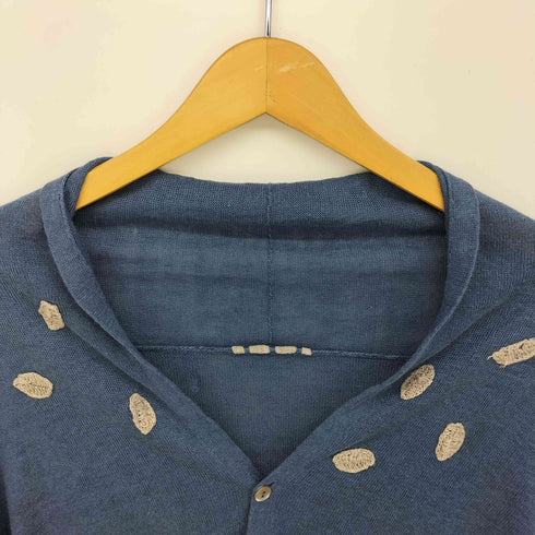 パラスパレス PALLAS PALACE 水玉刺繍 リネンカーディガン レディース JPN:0