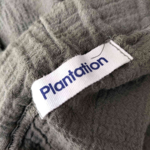 プランテーション Plantation 90S 95AW イッセイミヤケ期 製品染め 切替デザイン ギャザー イージースカート レディース JPN:M