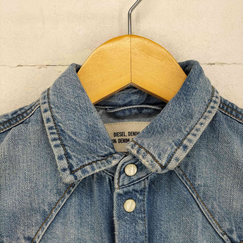 ディーゼル DIESEL ダメージデニムワンピース レディース XXS