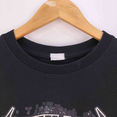 バンド プリント クルーネック Tシャツ メンズ