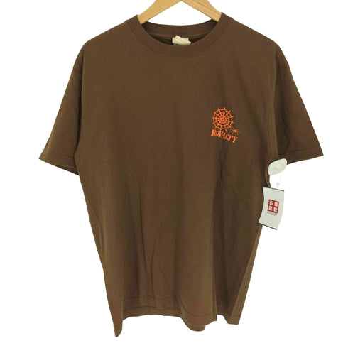 ROYALTY now join the crew スパイダー 両面 プリント Tシャツ メンズ JPN:L
