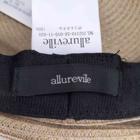 アルアバイル allureville ペーパーブレードキャスケット レディース 2
