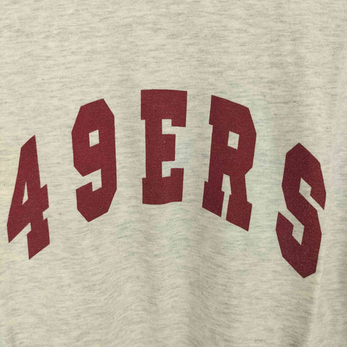 エヌエフエル NFL 49ERSプリント ラグラン Tシャツ メンズ import:L