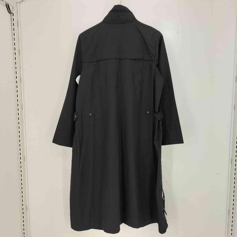 ヒロココシノ HIROKO KOSHINO TRUNK フード収納可 エステル ロングコート レディース JPN:38