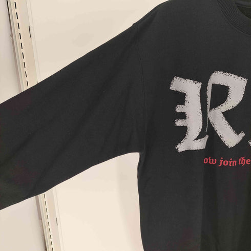 ROYALTY now join the crew Old English ロゴ プリント スウェット メンズ JPN:XL