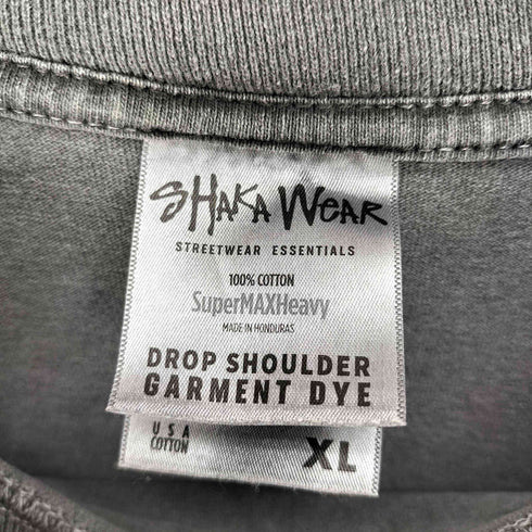 シャカウェアー SHAKA WEAR 7.5oz Max Heavyweight Garment Dye T-shirt R サンダー 刺繍 ガーメントダイ Tシャツ メンズ JPN:XL