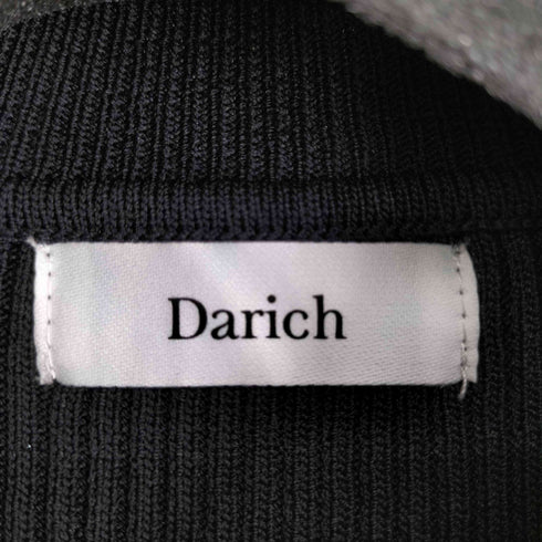 ダーリッチ Darich シースルーDDタートルニットトップス レディース FREE