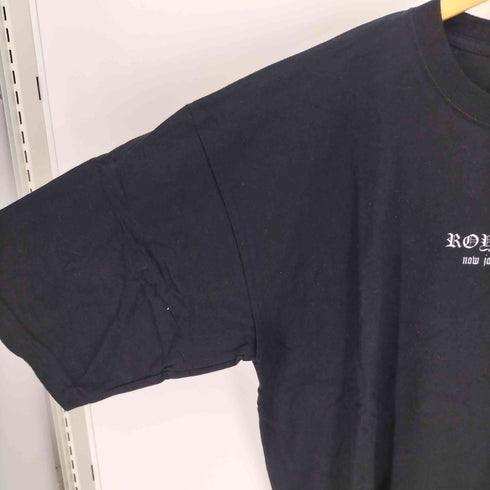 ROYALTY CROSS&STITCH ボディ Old English FUCK LOVE プリント Tシャツ メンズ JPN:XL