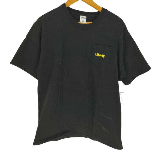 LIFEMAX ボディ ロゴ プリント ポケット Tシャツ メンズ JPN:XL