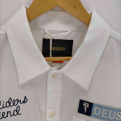 デウス DEUS FORECOURT SHIRT メンズ import:L