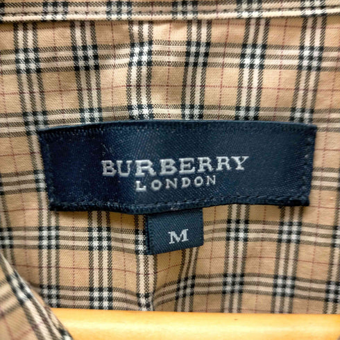 バーバリーロンドン BURBERRY LONDON ノバチェック半袖パジャマ メンズ import:M