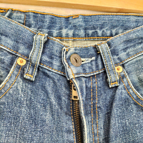 リーバイス Levis 502 ボタン裏359 ストレートデニムパンツ レディース W28