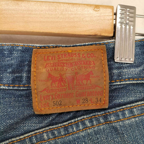 リーバイス Levis 502 ボタン裏359 ストレートデニムパンツ レディース W28