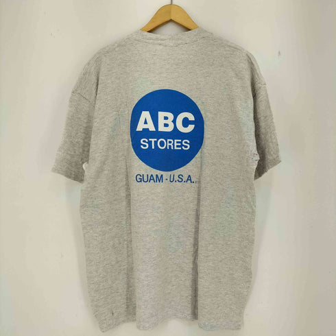 ABC USA SPORTS WEAR USA製 企業プリント Tシャツ メンズ import:L