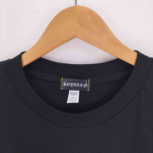ROYALTY Old English ペイズリー柄 プリント Tシャツ メンズ JPN:L