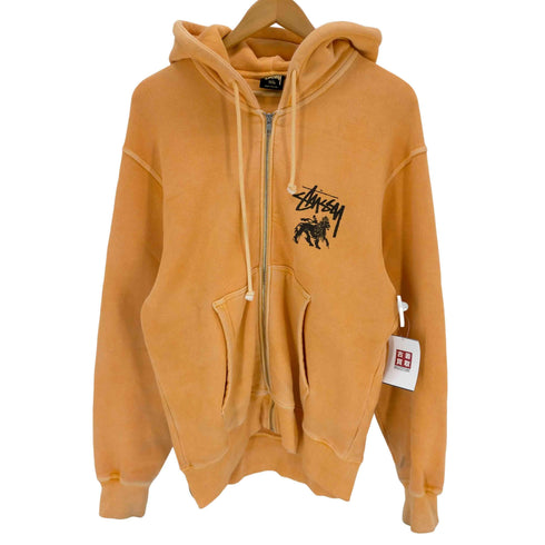 ステューシー Stussy RASTA LION ZIP HOODIE PIGMENT DYED メンズ import:S