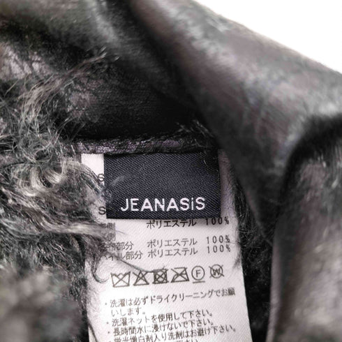 ジーナシス JEANASIS リバーシブルムートンファーブルゾン レディース FREE