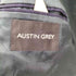 AUSTIN GREY USA製 金ボタン ピュアウール ピークドラペル ダブルブレスト テーラード ジャケット 紺ブレ メンズ