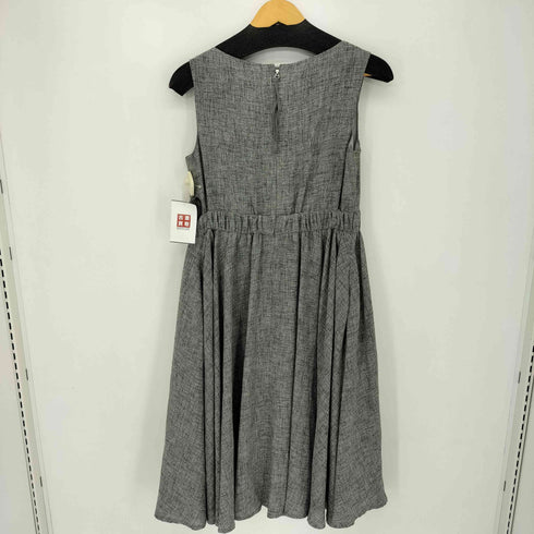 ルネ Rene Linen-Like Dress ノースリーブリネンライクワンピース レディース 38