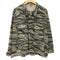 トゥルースペック TRU SPEC 01年製 タイガーストライプ カモ BDU ミリタリー ジャケット メンズ LARGE-REGULAR