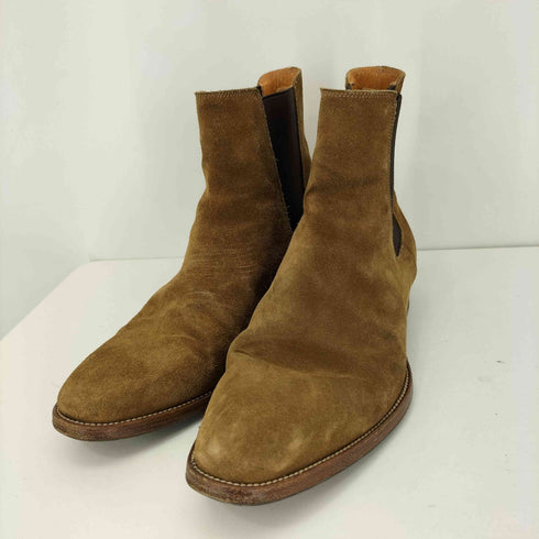 サンローランパリ SAINT LAURENT PARIS エディ期 スエード サイドゴアブーツ メンズ EUR:40