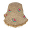 ケイトスペードニューヨーク kate spade NEW YORK Watermelon Party Straw Cloche ウォーターメロン スイカ ラフィアハット レディース