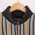 ザラ ZARA ストライプ ハーフジップ ニットベスト レディース import:M