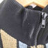 ザラ ZARA ストライプ ハーフジップ ニットベスト レディース import:M