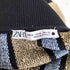 ザラ ZARA ストライプ ハーフジップ ニットベスト レディース import:M