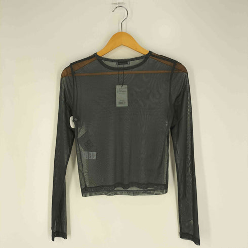 ラグアジェム LAGUA GEM SHEER LOGO PRINT トップス レディース FREE