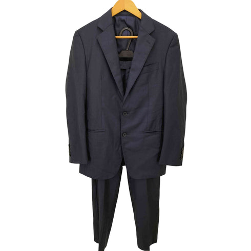 バーニーズニューヨーク BARNEYS NEWYORK super110's VITALE BARBERIS CANONICO 2B テーラード ジャケット ノータックスラックス セットアップ メンズ 44
