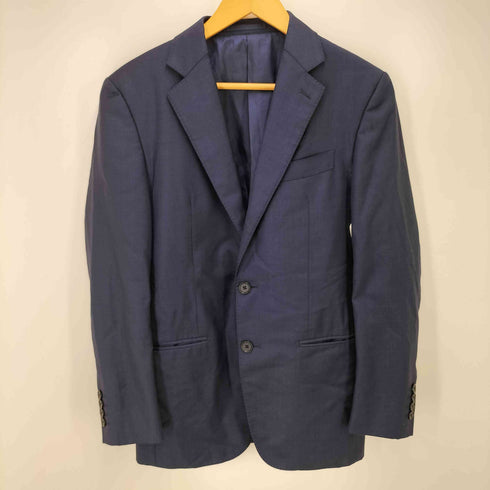 バーニーズニューヨーク BARNEYS NEWYORK super110's VITALE BARBERIS CANONICO 2B テーラード ジャケット ノータックスラックス セットアップ メンズ 44