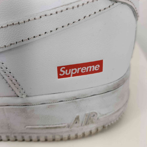 シュプリーム Supreme Air Force 1 Low White メンズ JPN:27