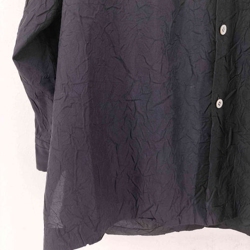 イッセイミヤケメン ISSEY MIYAKE MEN シワ加工 バンドカラーシャツ メンズ JPN:M