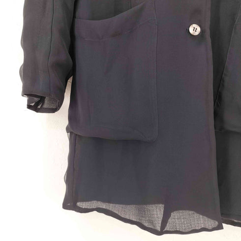 コムデギャルソン COMME des GARCONS リバーシブル シアージャケット レディース JPN:M