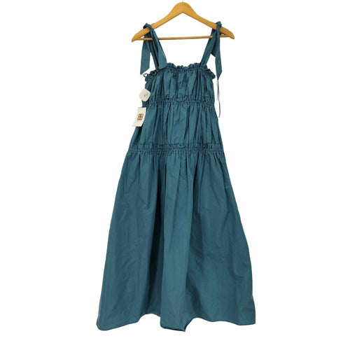 ザラ ZARA TAFFETA DRESS WITH TIE STRAPS キャミ シャイニー ワンピース ドレス レディース import:S