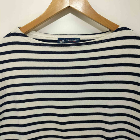 セントジェームス SAINT JAMES フランス製 ボーダー カットソー バスクシャツ レディース 36