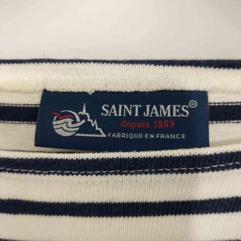 セントジェームス SAINT JAMES フランス製 ボーダー カットソー バスクシャツ レディース 36