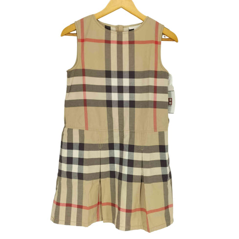 バーバリー BURBERRY ノヴァチェック柄ノースリーブワンピース レディース 164cm