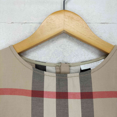 バーバリー BURBERRY ノヴァチェック柄ノースリーブワンピース レディース 164cm