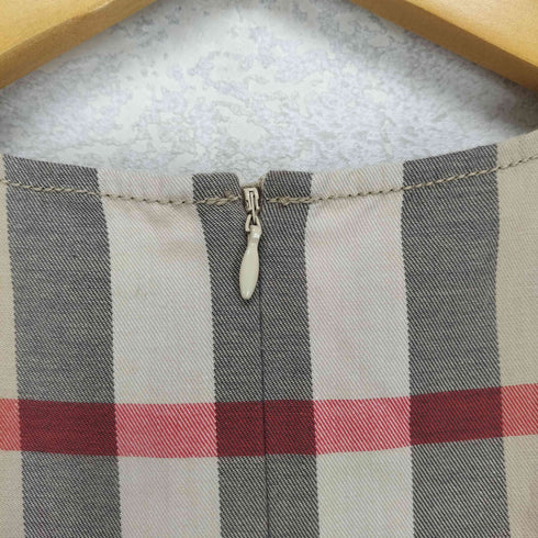バーバリー BURBERRY ノヴァチェック柄ノースリーブワンピース レディース 164cm
