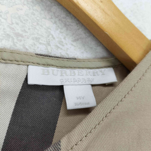 バーバリー BURBERRY ノヴァチェック柄ノースリーブワンピース レディース 164cm