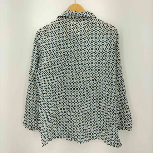 AUNLIE OLI INDIA製 総柄 コットン L/S シャツ メンズ JPN:1